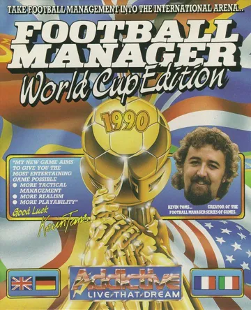 Football Manager - World Cup Edition box cover front